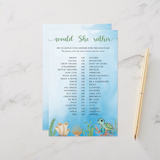 Lilla Hatchling skulle hon hellre visa babykläder. (Fram/Back In Situ)