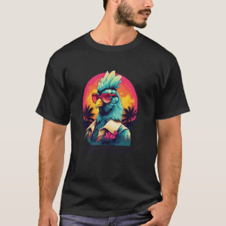 Lilla Havana Kubansk Tupp Cool Lokalt Minnesmärke T Shirt