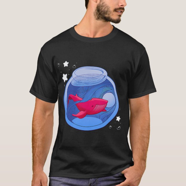 Lilla havet t shirt (Framsida)