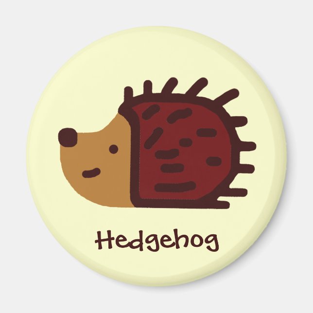 Lilla Hedgehog! Magnet (Framsidan)