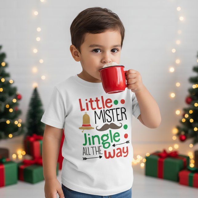 Lilla herr Jingle All The Way jul T Shirt (Skapare uppladdad)