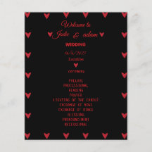 lilla hjärtan bröllop