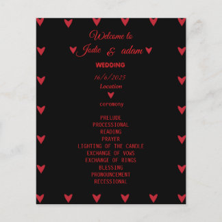 lilla hjärtan bröllop