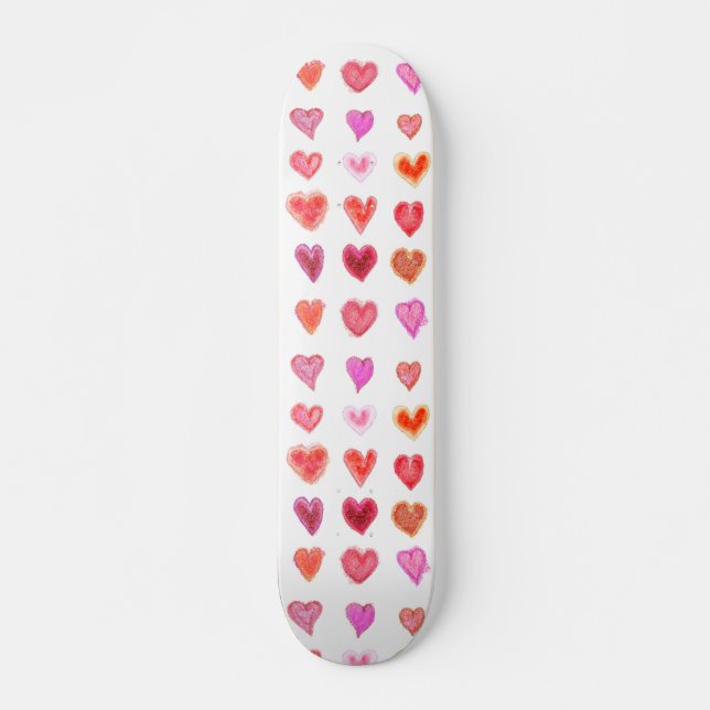 Lilla hjärtan skateboard (Framsida)