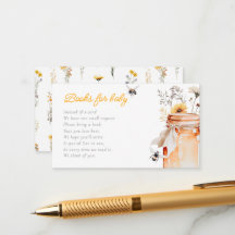 Lilla honung på Bokar för babyskor