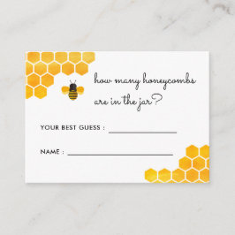 Lilla honungsbi Hur många honeycombs-spel Tilläggskort