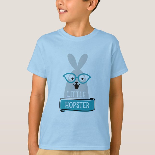 Lilla Hopster Påsk T Shirt (Framsida)