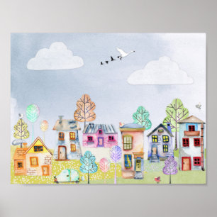 Lilla husmiljö poster