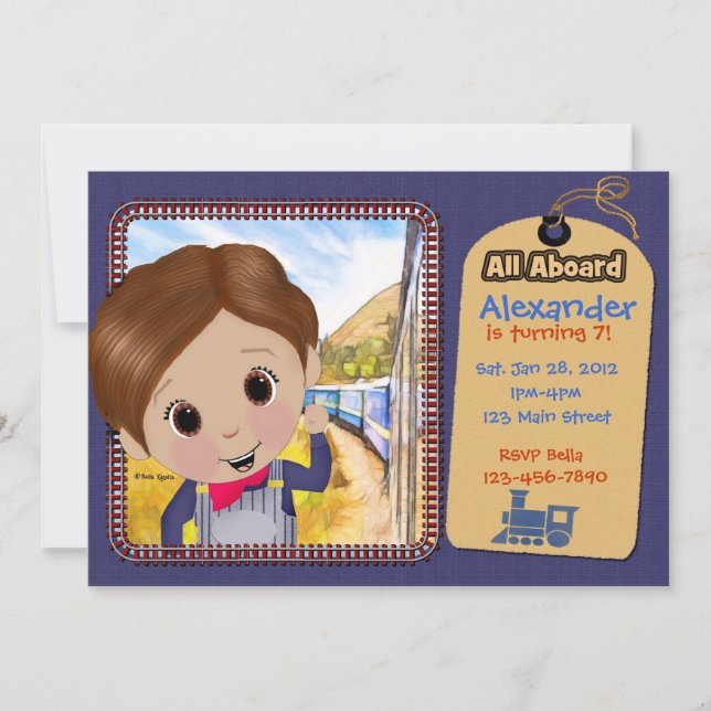 Lilla Ingenjör Inbjudningar (Framsida)