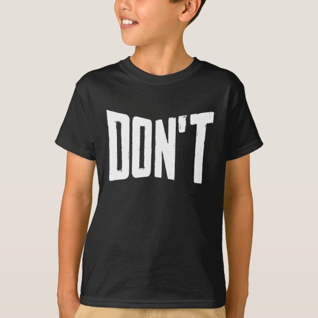 Lilla inte Joke Humor Sarcastic Humous T Shirt (Framsida)
