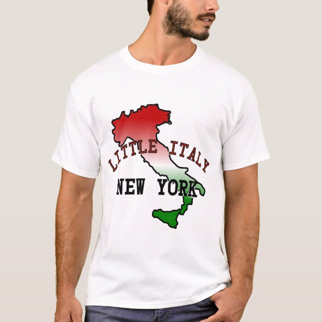 Lilla Italien New York Tee (Framsida)