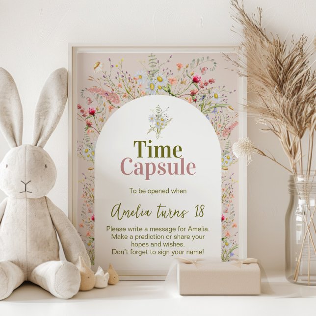 Lilla jodblommor Garden Party-tidskassett Poster (Skapare uppladdad)