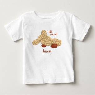 Lilla jordnöt med namn t shirt