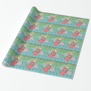 Lilla julängel presentpapper