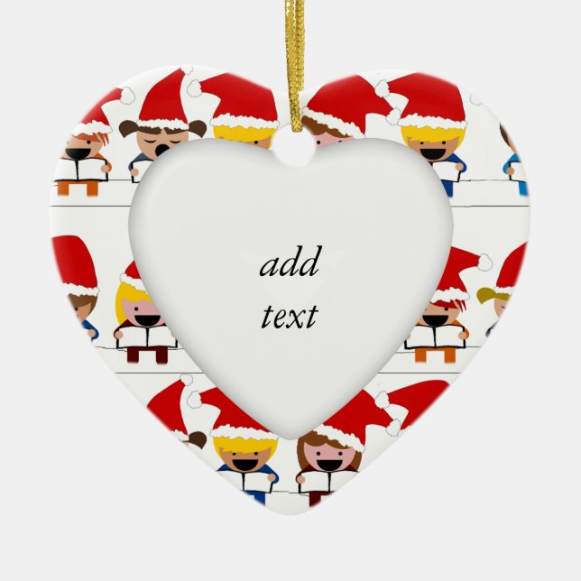 Lilla julklumpar julgransprydnad keramik (Framsidan)