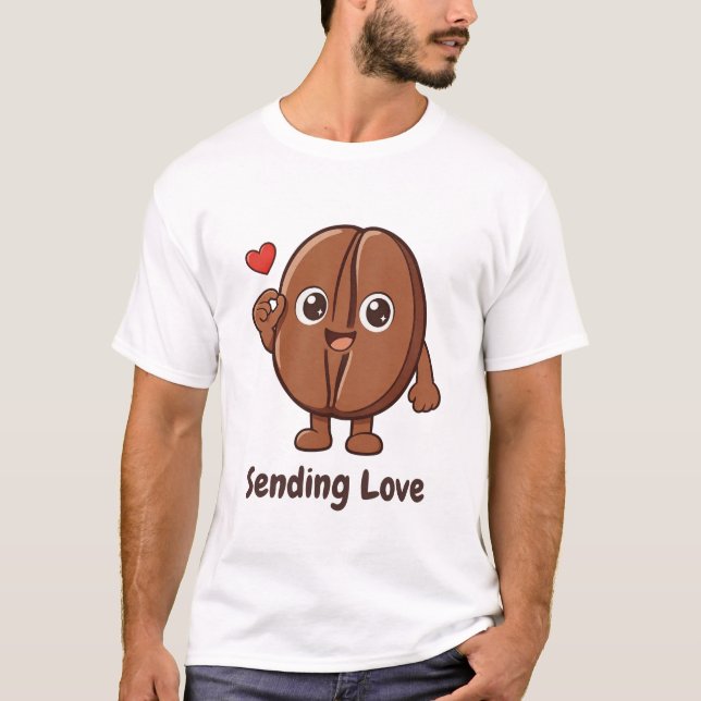 Lilla Kaka – Skicka kärlek T Shirt (Framsida)