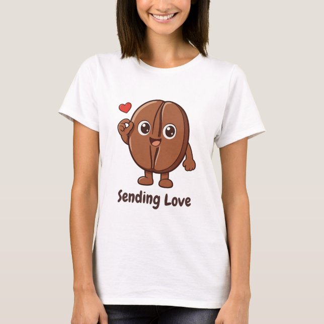 Lilla Kaka – Skicka kärlek T Shirt (Framsida)