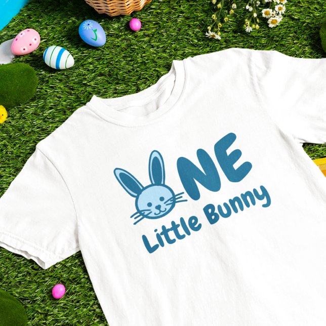Lilla kanin 1-årsdag t shirt (Skapare uppladdad)