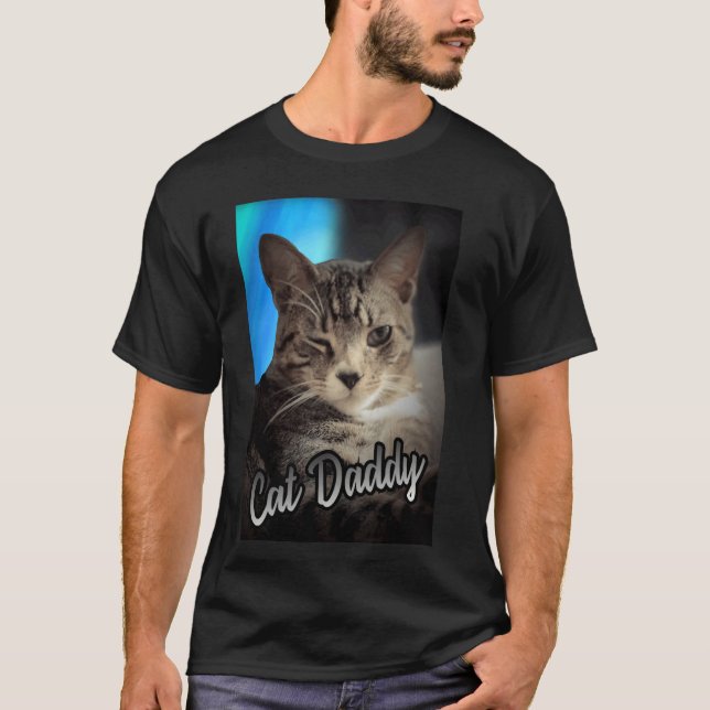 Lilla kattpappa t shirt (Framsida)