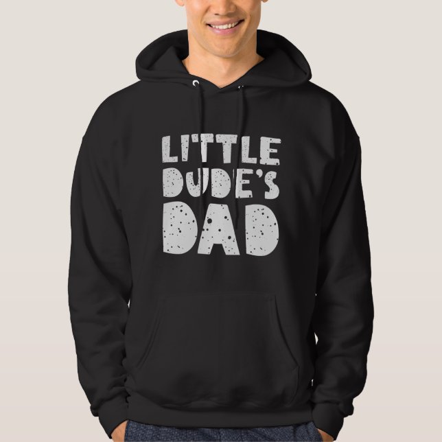 Lilla killens pappa hoodie (Framsida)