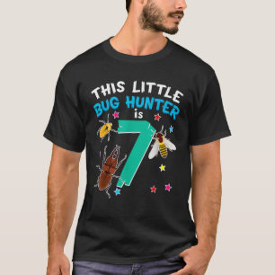 Lilla Kryp Hunter är 7-årsdagars pojkar Flickor 7: T Shirt