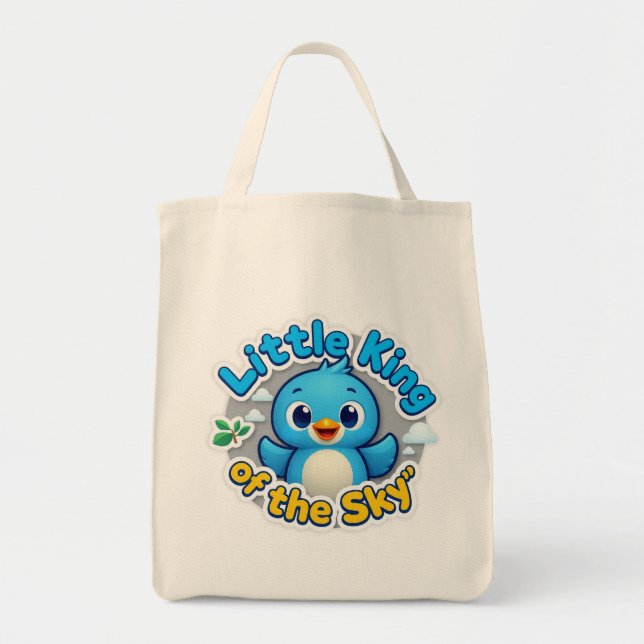Lilla Kung i Himmel Tygkasse (Framsidan)