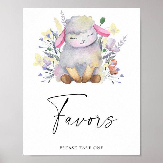 Lilla lamm - Favoriter Poster (Framsidan)