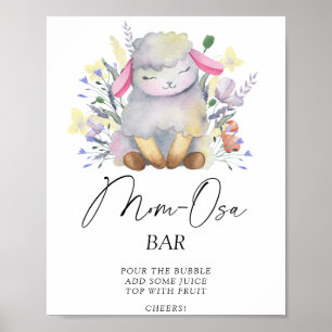 Lilla lamm - Mon-osa pub Poster