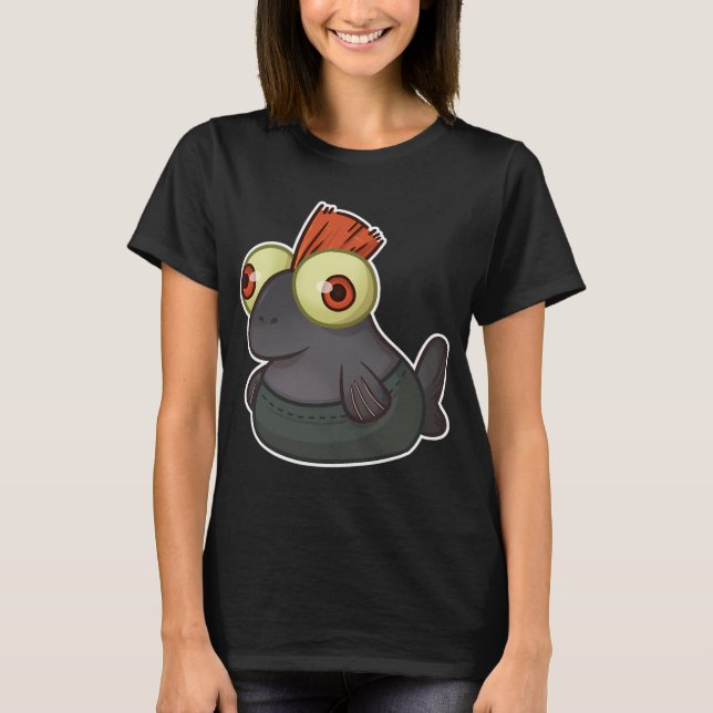 Lilla Lax Kompis T Shirt (Framsida)