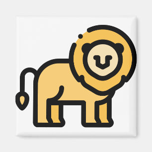 Lilla Lejon Magnet