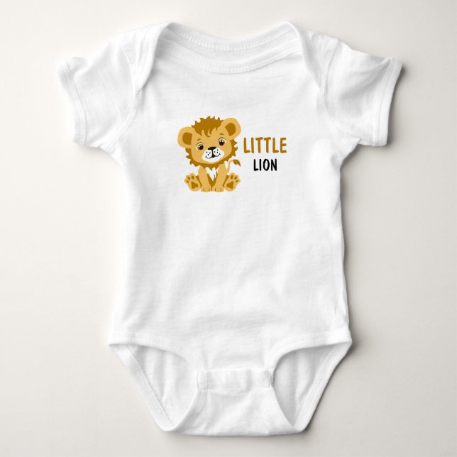 Lilla Lejon Safari Pyjamas T Shirt (Framsida)