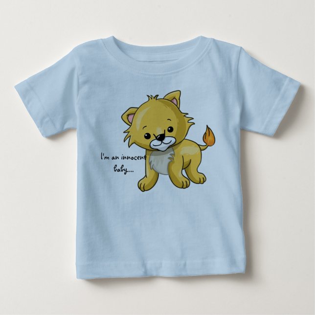 Lilla lejon t shirt (Framsida)