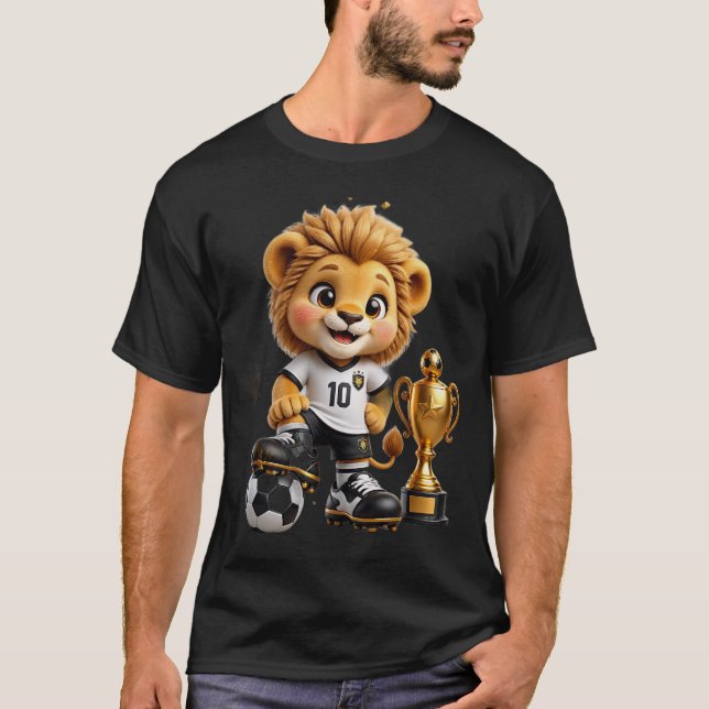 •	Lilla Lejonkungens Världscup i Fotboll  T Shirt (Framsida)