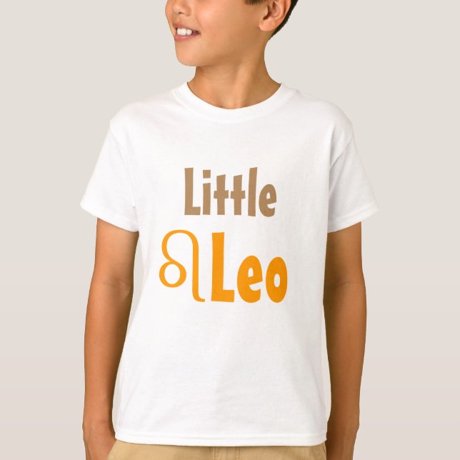 Lilla Leo T Shirt (Framsida)