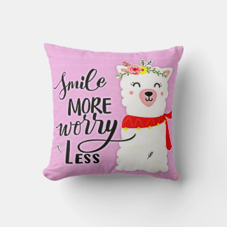 Lilla Llama mer Kudde