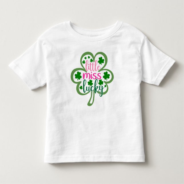 Lilla Lucky T Shirt (Framsida)