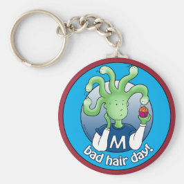 Lilla Medusa. Dålig hårdag! Nyckelring
