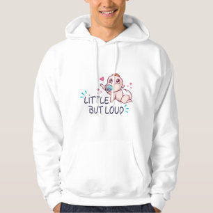 Lilla men högt hoodie