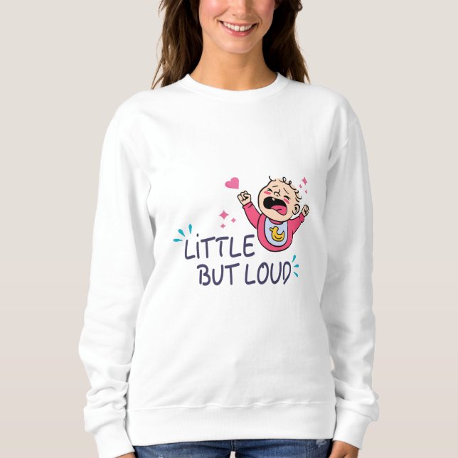 Lilla men högt t shirt (Framsida)