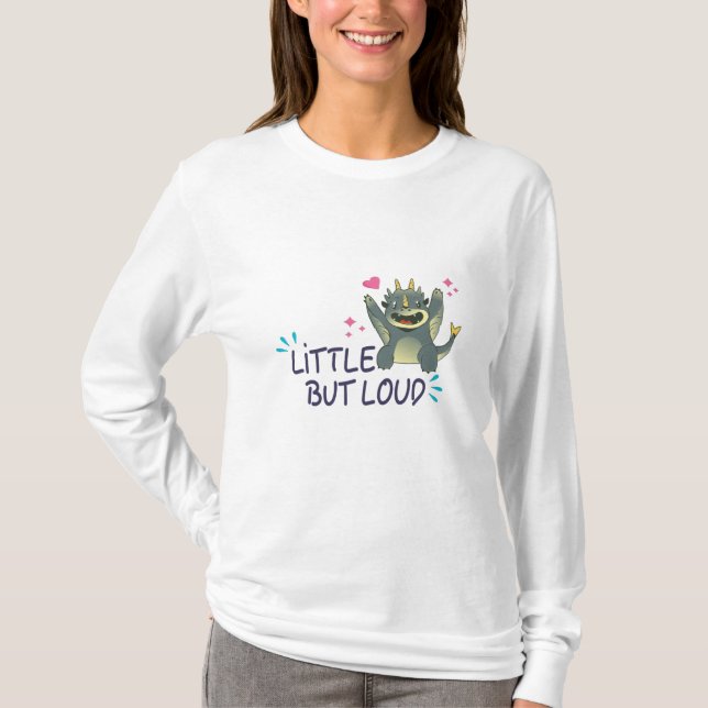 Lilla men högt t shirt (Framsida)