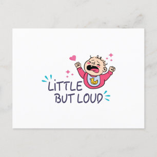 Lilla men högt vykort