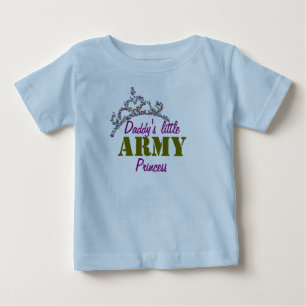 Lilla militärprinsessa t-shirt