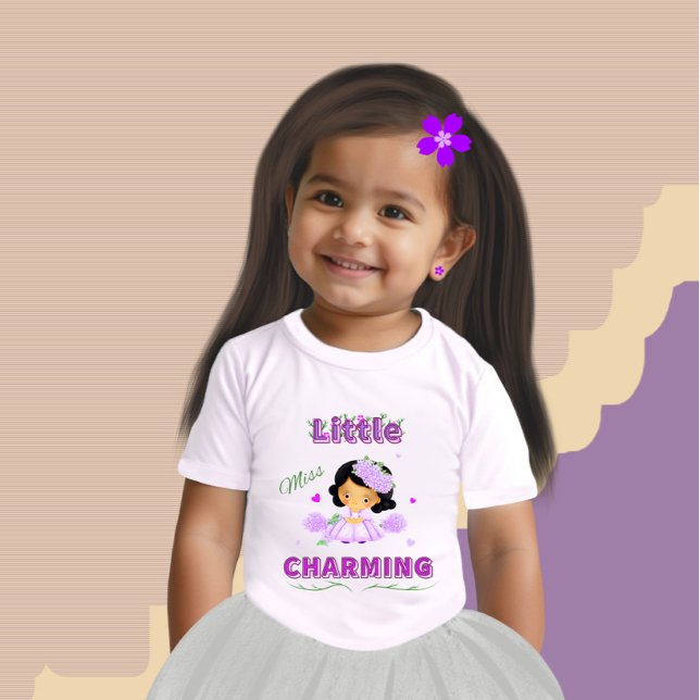 Lilla miss charming t shirt (Skapare uppladdad)
