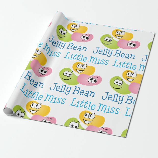 Lilla miss Jelly Bean Presentpapper (Utrullad)