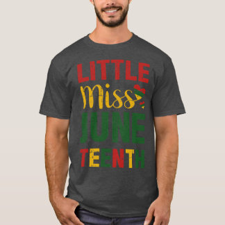 Lilla miss junttonde Amerikanska afrikan T Shirt