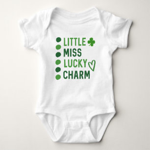 Lilla miss Lucky Charm // Cute St patrick's day T Shirt