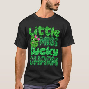 Lilla miss Lucky Charm pop St patrick's day till T Shirt