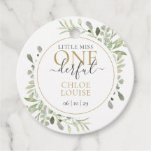 Lilla miss Mr ONE00 Första födelsedag