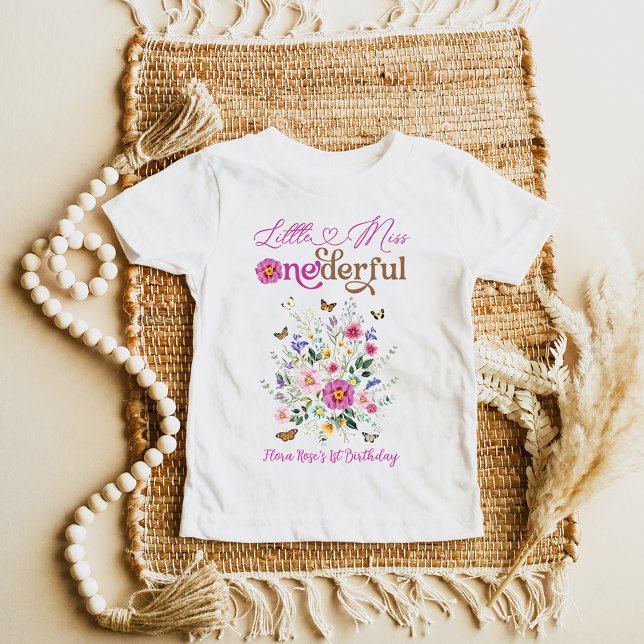 Lilla miss ONE000000000000000000000000000000000000 T Shirt (Skapare uppladdad)
