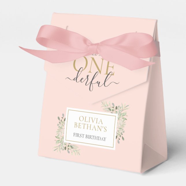 Lilla miss ONE0000-Rosa Presentaskar (Framsidan Sidan)